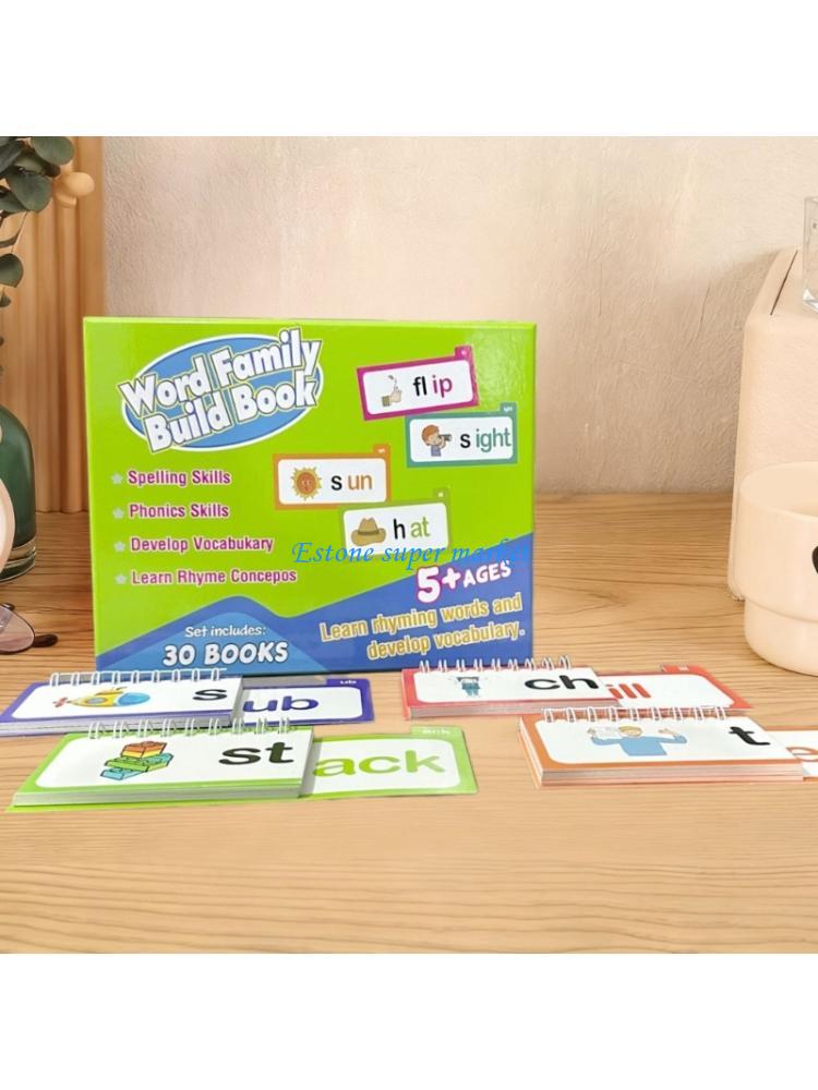 090B Rhyming Vocabulary Flash  - Kids Education Rhymes ulasan dan harga