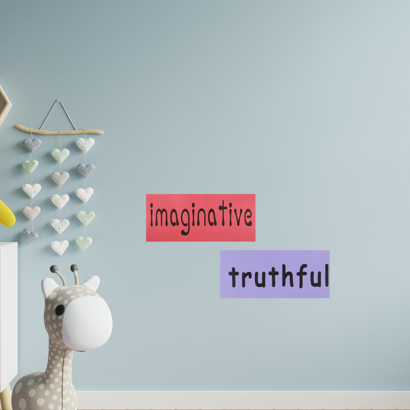 3Pcs Kids Educational Wall Dec - Kids Education Motivation ulasan dan harga